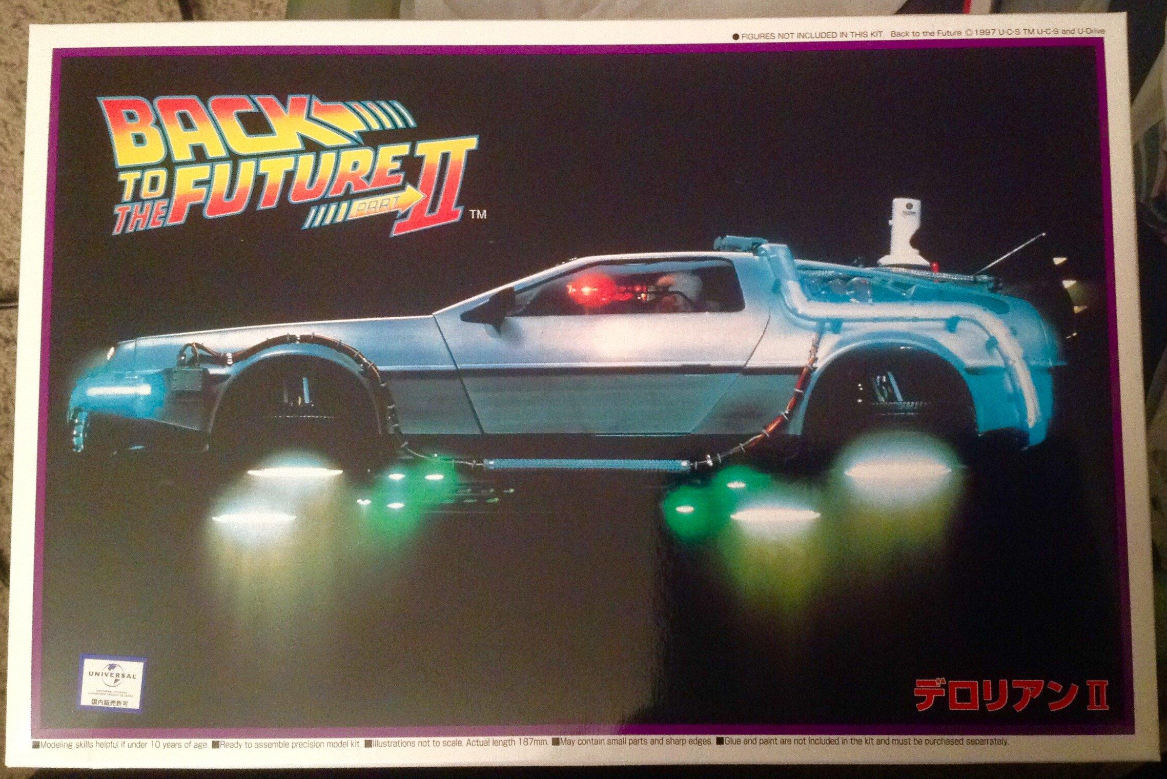 

Aoshima DeLorean Часть II Тип Назад в будущее Серия 1/24 №2 [019634]