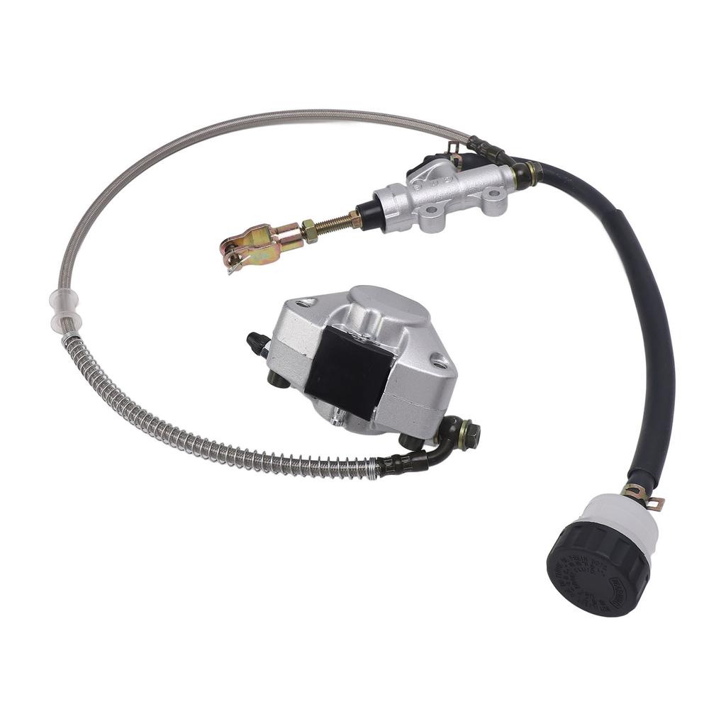 Rear Foot Disc Hydraulic Brake Master Cylinder Caliper Assembly High Performance Replacement for