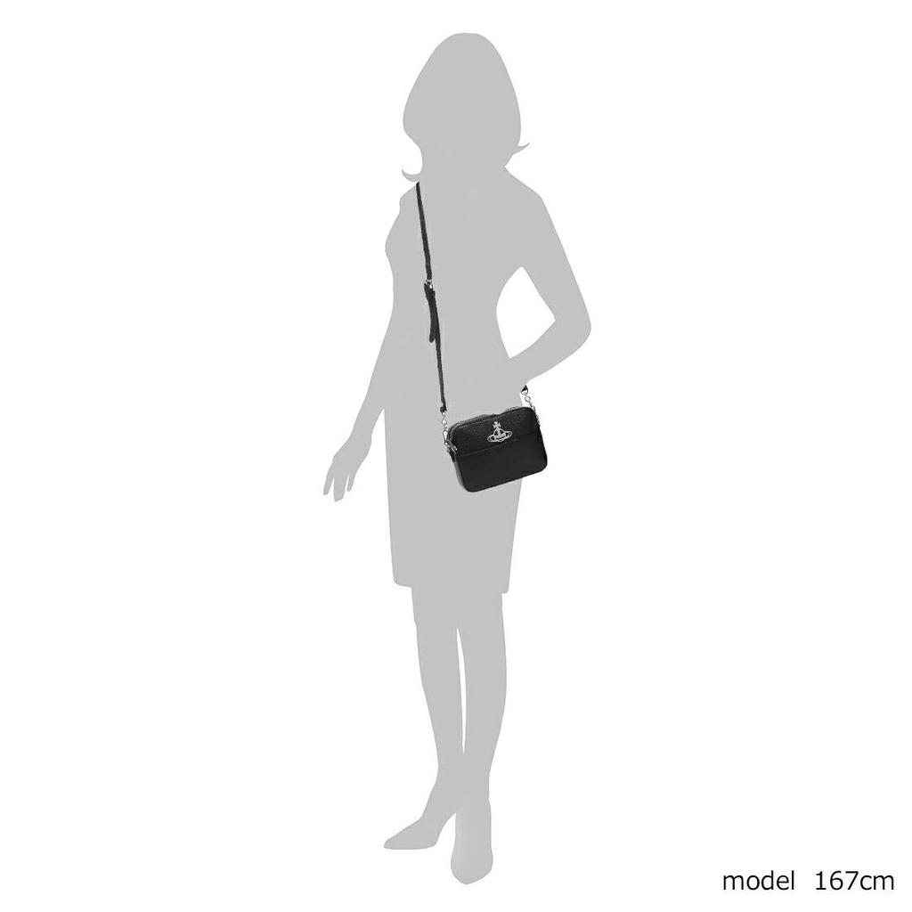 Kabelka přes rameno Rachel 43030053 41082 RACHEL CROSSBODY BAG Černá [Vivienne Westwood] Dámská (1) ČERNÁ(N403) [Položka]