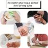 1PCS Invisible Ring Size Adjuster Transparent Spring Phone Ring Universal Men and Women Transparent Winding Coil