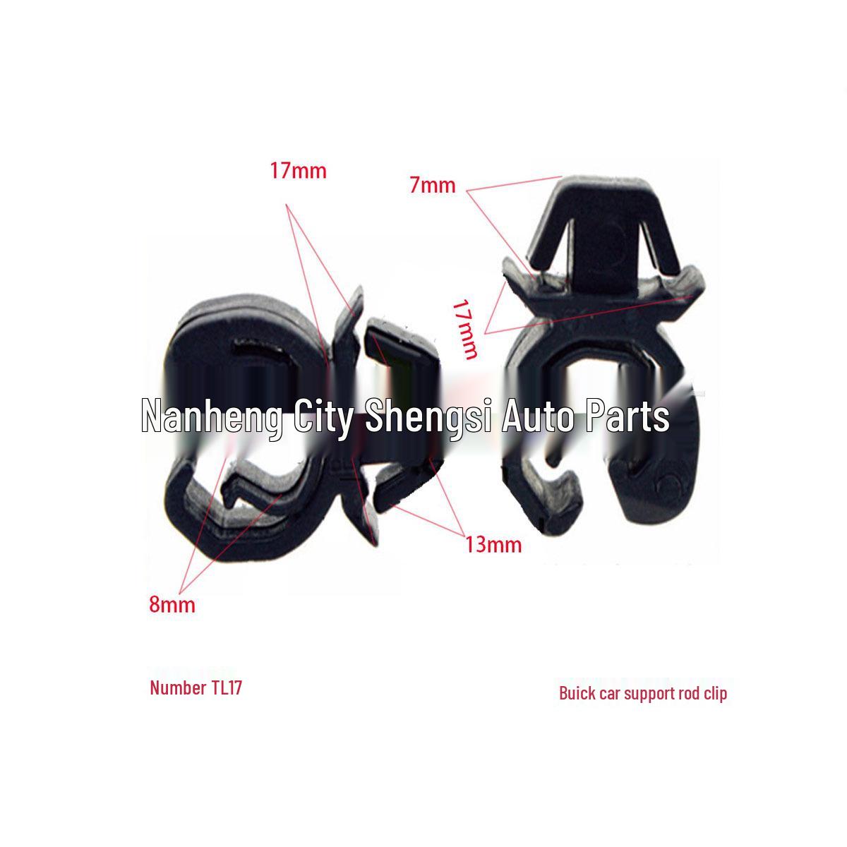 

Buick Excelle & Chevrolet Sail Hood Support Rod Fixing Buckle Trim Panel 10m