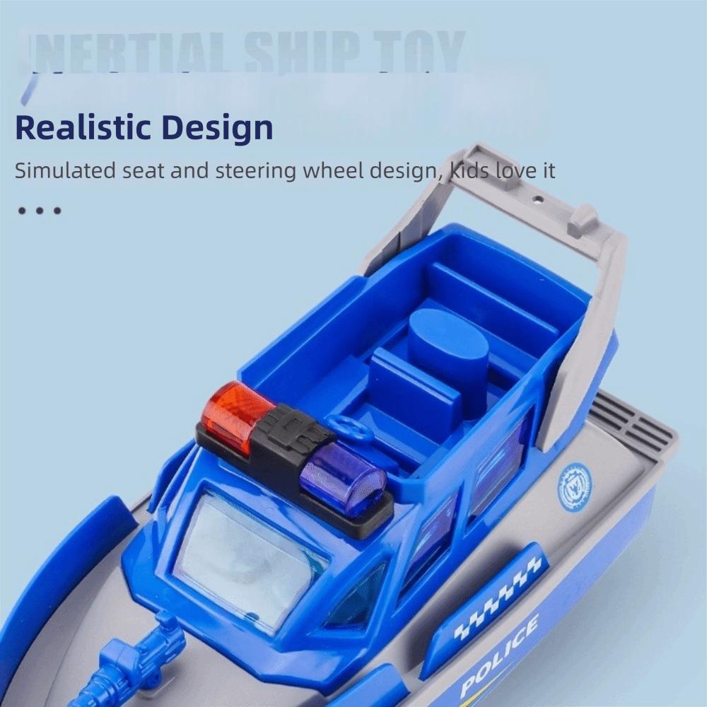 Emulational Inertial Patrol Ship Model Toy Thickened Children's Toys for Boys Gifts