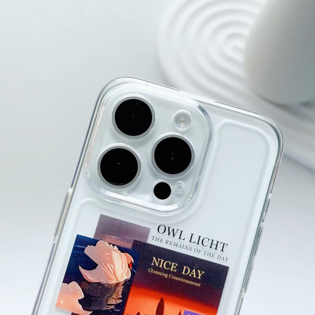 Illustration Sunset Suitable for IPhone11 Protective Case 12 Cool Wind 13 Full Coverage 14 Apple 15 Promax Mobile Phone Case