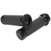 1 Pair 25mm Motocycle Handlebar Grips Black Comfortable Grasp Anodized Universal Rust Proof for Motorbike Bicycles