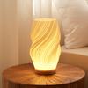 3D Desk Lamp Pleated Bedroom Bedside Lamp LED Night Light 3 Levels Dimmable Desk Lights For Living Room Cafe Atmosphere Lamp