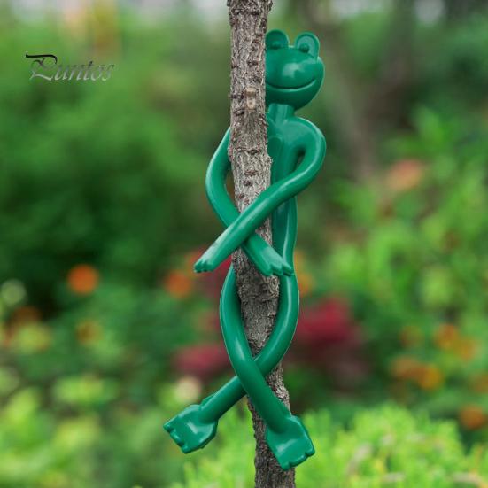 5 Pcs Frog Plant Stand Lizard-shaped Plant Fixture Clip Plant Stem Hugger Climbing Plants Support Structure for Small Potted Plants Succulents