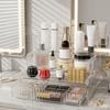 Space Save Jewelry Cosmetic Storage Tray with A Drawer Nail Polish Perfume Stand Holder  Home Use