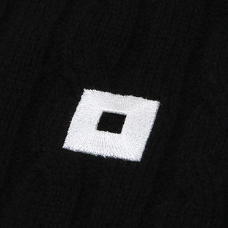 Onoff Men S V Neck Knit VeSt Of2002gb Black