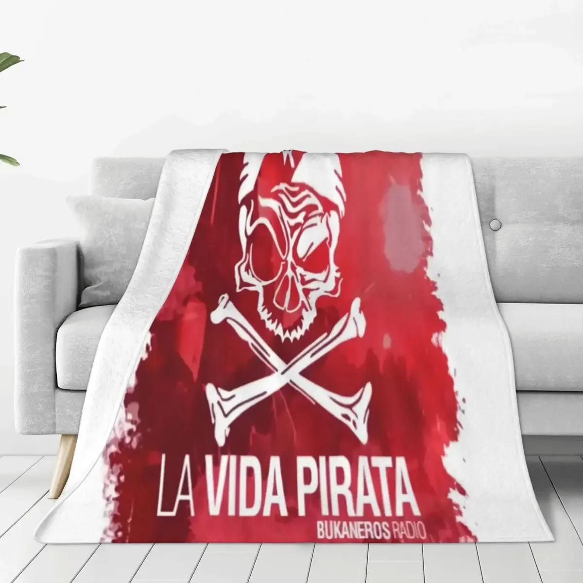 Rayo Vallecano Throw Blanket Cartoon Warm Nice Gift AntiPilling 80x120cm(31x47inch)