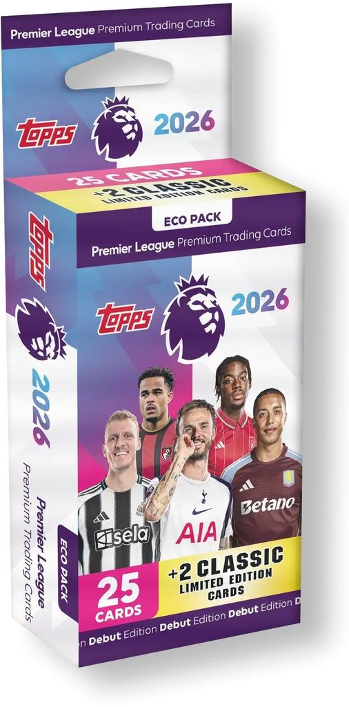 Topps Football Cards: Premier League 2026 - Eco Pack