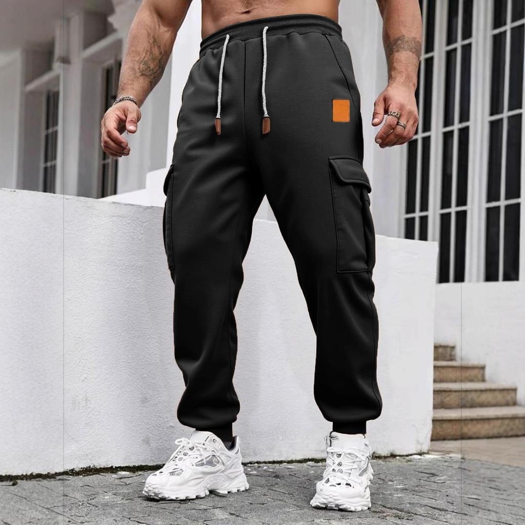 Men's Autumn-Winter Sports Casual Cargo Sweatpants