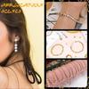 10-Grid Electroplated Bead Kit: Loose Beads for DIY Jewelry & Accessories