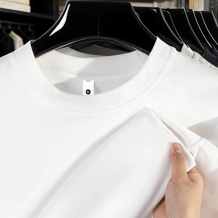 Round Neck Slim-fit Blouse All-match Casual Half-sleeved Summer Men's Thin Section Men's Solid Color Short-sleeved T-shirt
