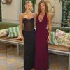 2025 Spring Women's Backless Halter Dress - Solid Color, Slim Fit