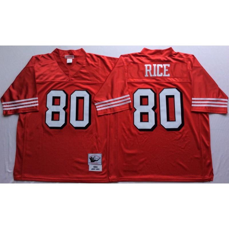 San Francisco 49ers Retro Embroidered NFL Football Jersey Men Women Cotton Blend Sportswear Training Casual Wear