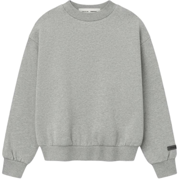 Fear Of God Essentials FW25 Minimalist Classic Crewneck Solid Color Sweatshirt Women sweatshirt 192SP255555FW L