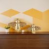 Elegante Harz Goldene Bienen Wandbehang Skulptur Dekoration für Zuhause Büro und Hochzeitsdekorationen Sammler Bienenliebhaber Geschenk