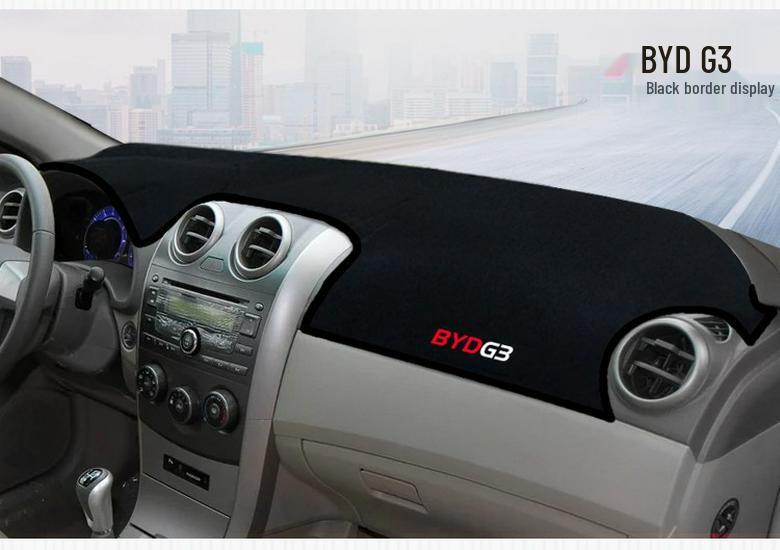 BYD G3 Center Console Sunshade Pad - Dashboard Heat Protection Cover