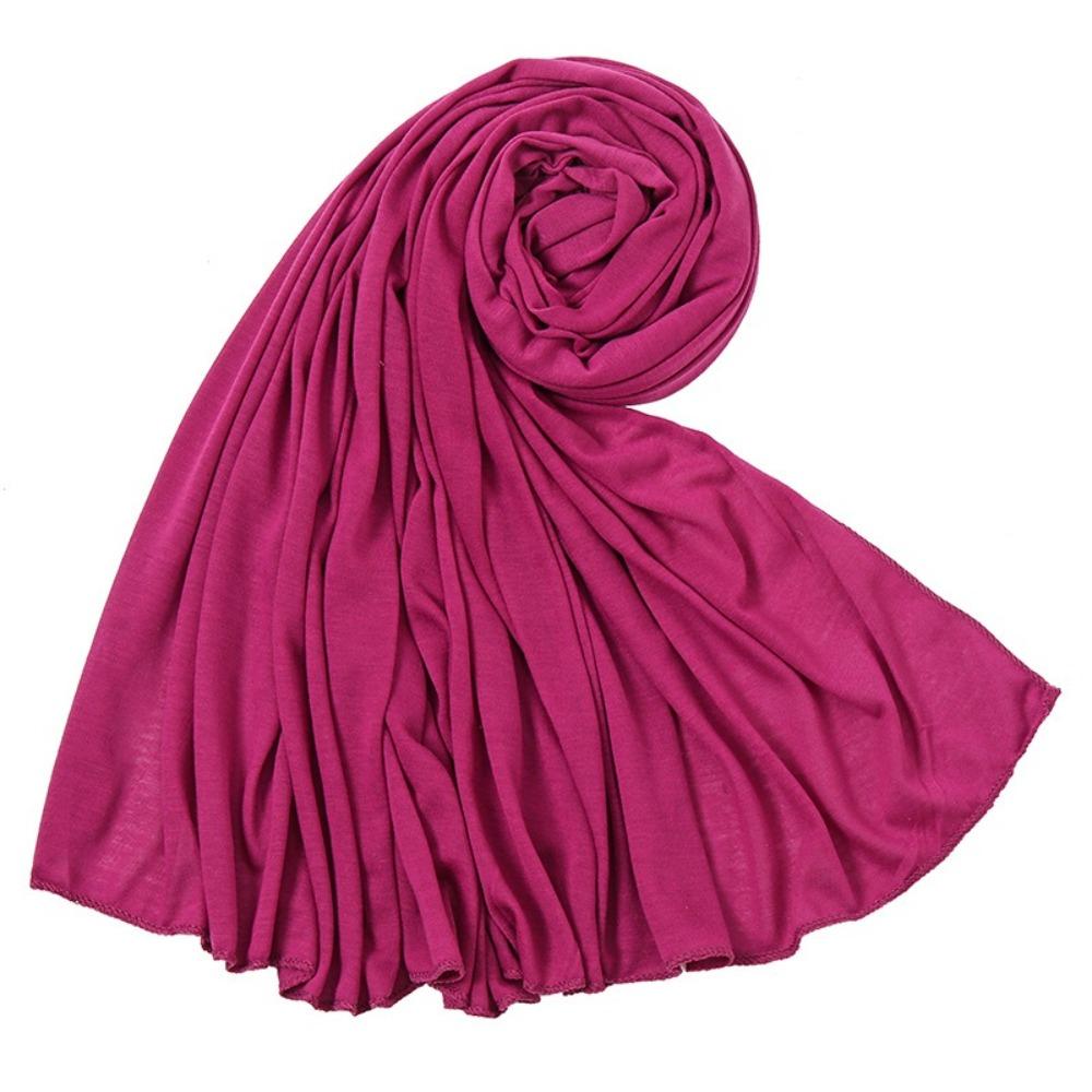 170x60cm Hijab Scarf Soft Turban Wrap Fashion Scarf Shawl Women 04