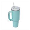 40oz Second Gen Insulated Stainless Steel Car Cup with Straw - Large Capacity Cold Preservation