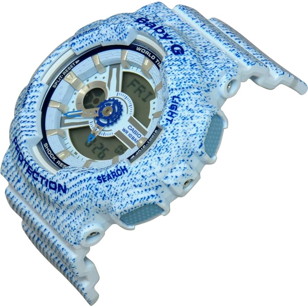 Casio Baby-G BA-110DC-2A3 Analog-Digital Watch Water Resistant Stylish Design
