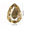 50Pcs/Pack Teardrop Shape Glitter Sewing Rhinestones Diamond Beads Ornament  For Needlework