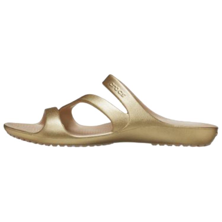 

Crocs Kadee II Slide Slippers Women s Gold 210147-710 38-39