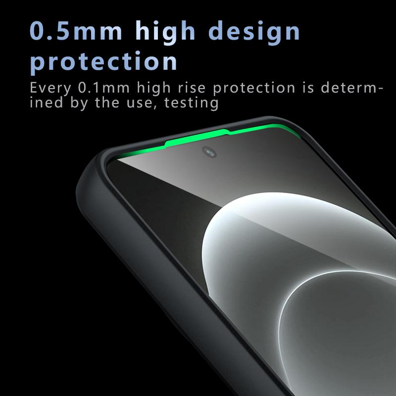 For Xiaomi 14T 14 Pro Ultra Matte Anti fingerprint Shockproof TPU Magnetic Case anti-drop Non Yellowing Back Cover Casing Shell