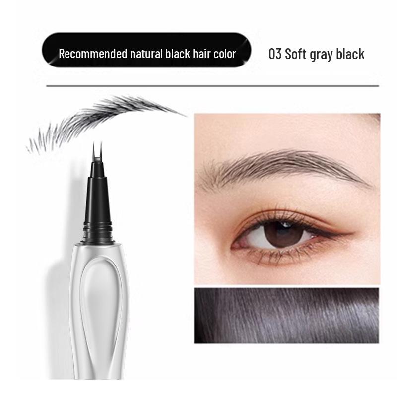 

Двусторонний карандаш для бровей VIPABC: Натуральное, многофункциональное, стойкое средство для бровей и подводки для глаз 0.8g