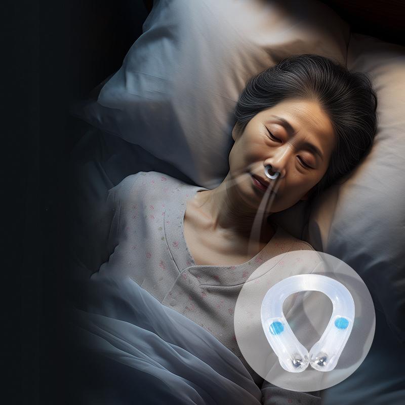 Anti-Snoring Nose Clip Nasal Breathing Dilators Starter Kits Magnetic Nose Increase Sports Air Intake Improve Sleeping