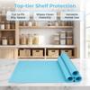 4Pcs Cuttable Freely Refrigerator Liner Thickened Design Drawer Liner Household Shelf Padding