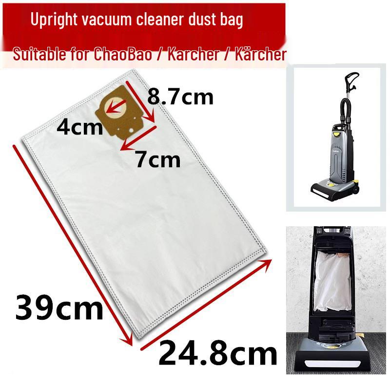 Universal Dust Filter Bags for Karcher & Festool Vacuums - Non-Woven Fabric, Complete Set