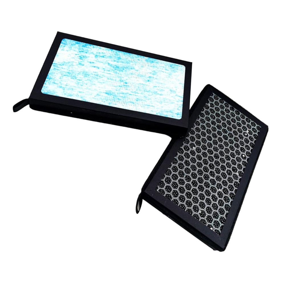 2pcs Cabin Air Filter Activated Carbon For Tesla Model 3 Model Y 2016-2024 Car Activated Carbon Cabin Air Conditioning Filter