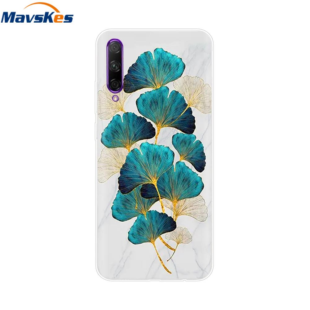 For Huawei P Smart Pro Case Cute Candy Painted Cover Soft Silicone Phone Case For Huawei P Smart Pro 2019 Cover Coque Bumper
