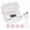 L21 Bluetooth 5.0 Earbuds True Wireless Stereo Earphone HIFI with Digital DisplayWhite