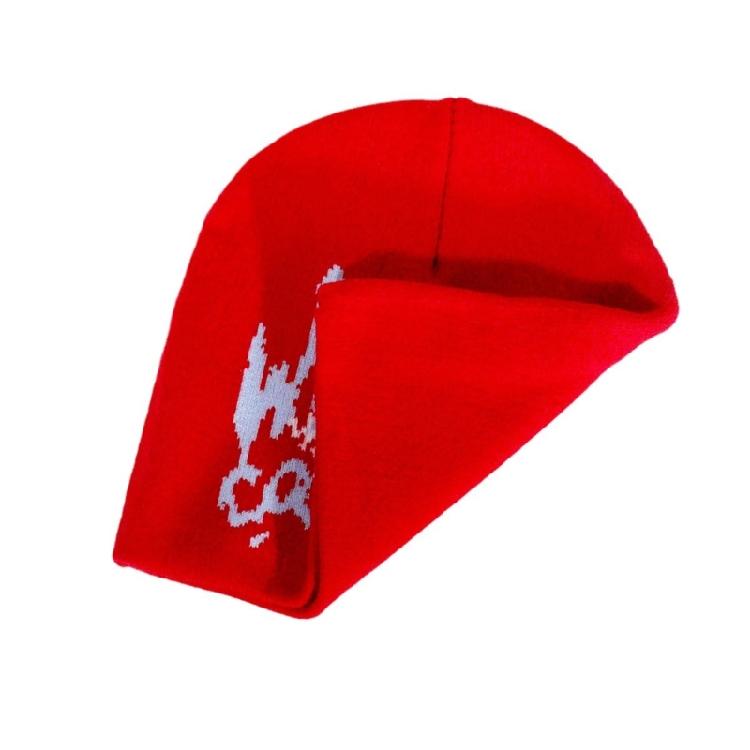 Jacquard Letter Hat Girls Bonnet 2000S Cool Girl Hat Women Headdress Casual Hat