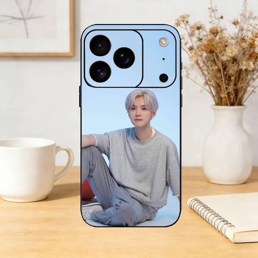 Lu Han Phone Case Silicone black Soft For IPhone 17,16,15,14,13,12,11,SE,Plus Pro Max