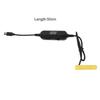 Type C 5V3A to 1.5V-12V LR3 AAA Dummy Battery Power Cable for Radios LED Light Toy Keyboard Replaces AAABatteries