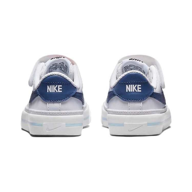 (PS) Nike Court Legacy 'White Mystic Navy' Kids' DA5381-113