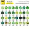 Small Bead Refill Pack: Fusion 2.6mm High Quality Beads, COCO House, 221 Colors Full Set.