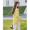 Mokaana Women's Lace Long Sleeve Knit T-shirt