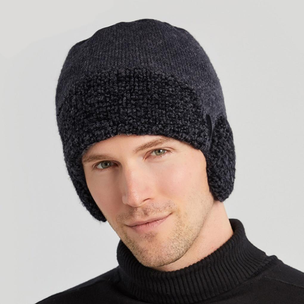 Warm Mask Earflap Hat Winter Trapper Fur Hat