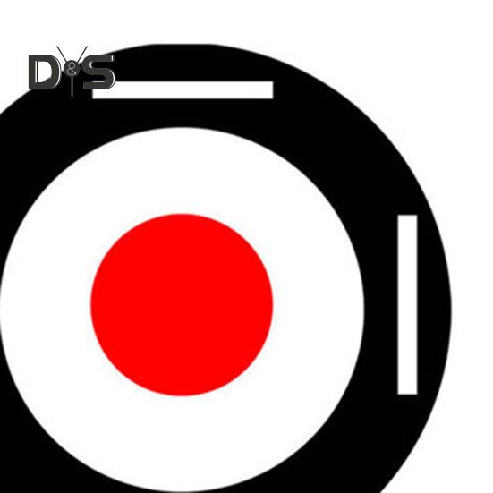 2/4 Pcs Agility Targets Flat Cones Soccer Target Shoot Goal Target Discs for Lacrosse Soccer Baseball Hockey Sports Training