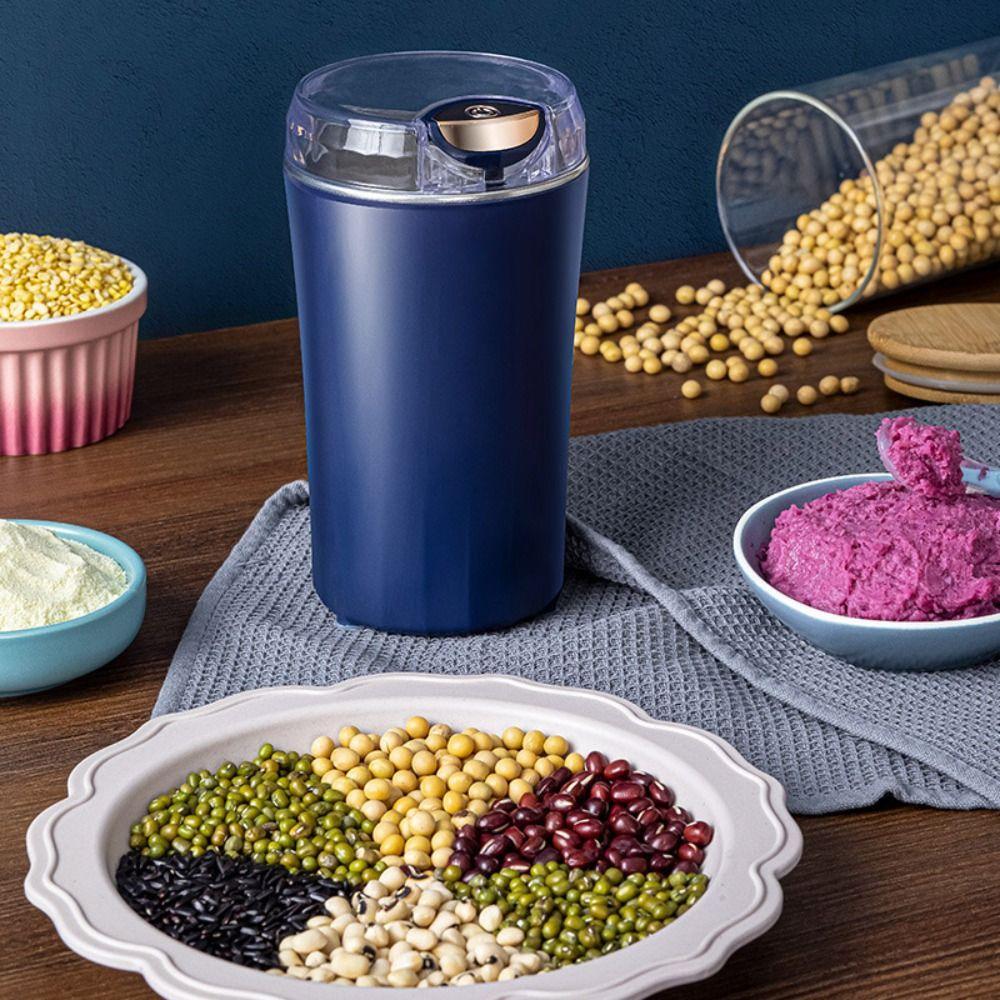 Portable Design Electric Grinding Machine Small Size Herbs Mill Coffee Grinder  Cereal Chopper