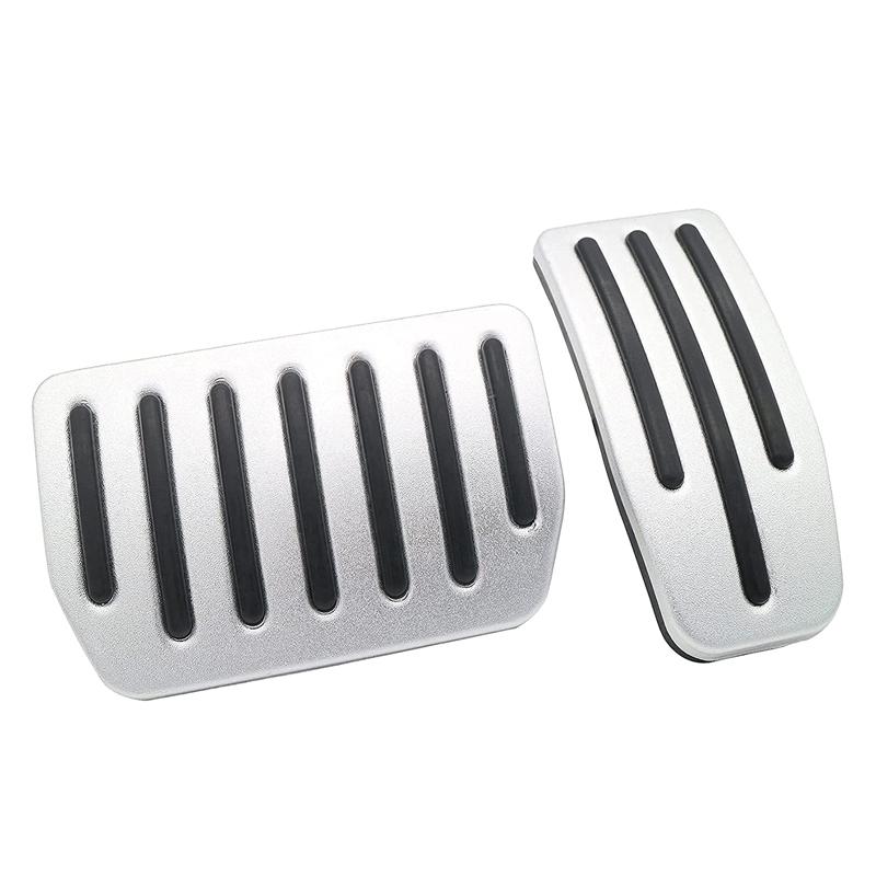 

Для Tesla Model X Model S аксессуары из алюминиевого сплава педаль акселератора газовое топливо педаль тормоза чехол для педали отдыха автомобильный Стайлинг