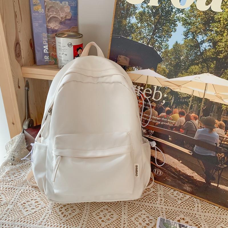 Schultasche neue Tasche Damenmode einfache Schülerschultasche Freizeit Reisen einfacher Rucksack für Mittelschüler Großhandel