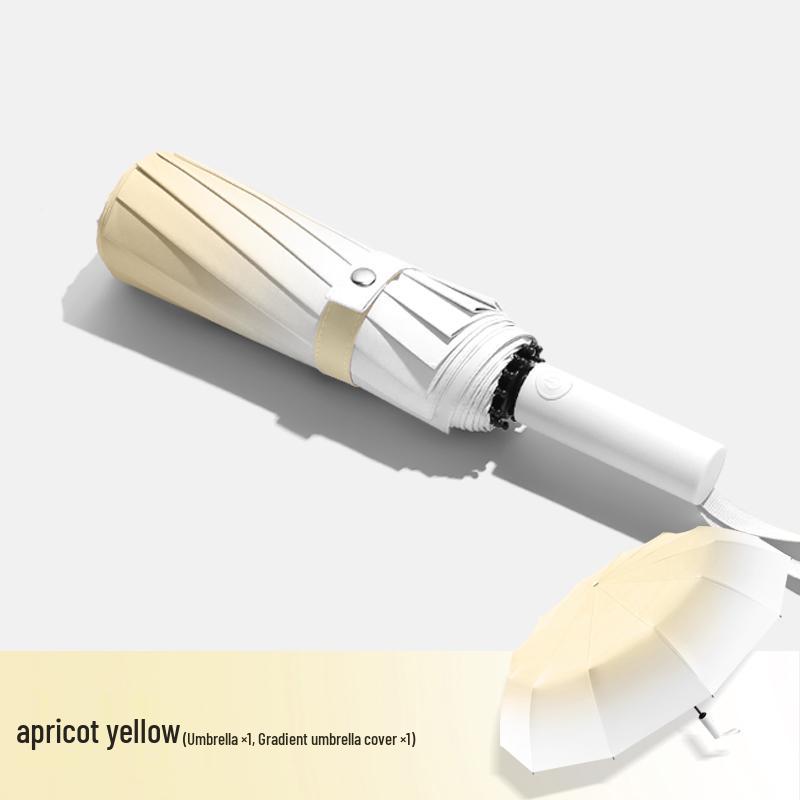 Premium Women's Automatic Folding Umbrella – Rain or Shine, Sunscreen, UV Protection, Parasol for Men