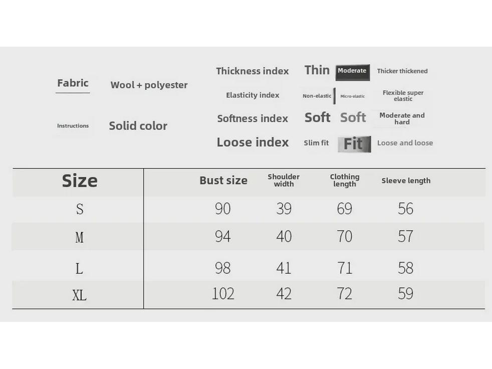 Elegant 2025 Women's Autumn Wool Suit - J-Tone Professional & Casual Coat