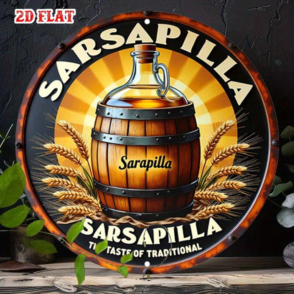Metal Tin Sign Retro Art 20x20cm Home Wall Decor