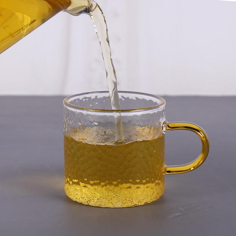 Shangqi Japanese Style Hammered Glass Teacup